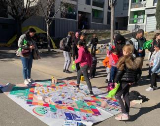 Uni’Game avec les enfants de la résidence Balustres