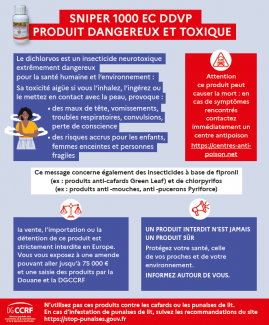 Sensibilisation insecticide Sniper